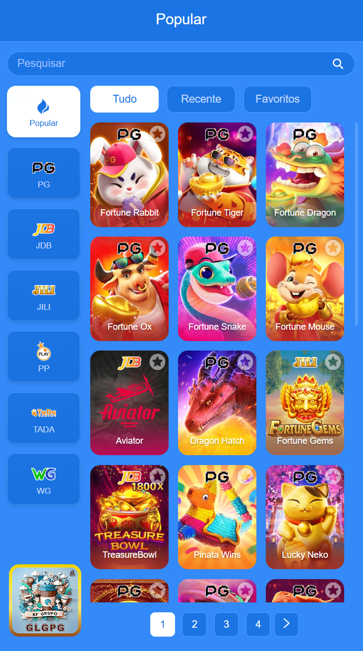 Prêmios Jogos glgpg.com